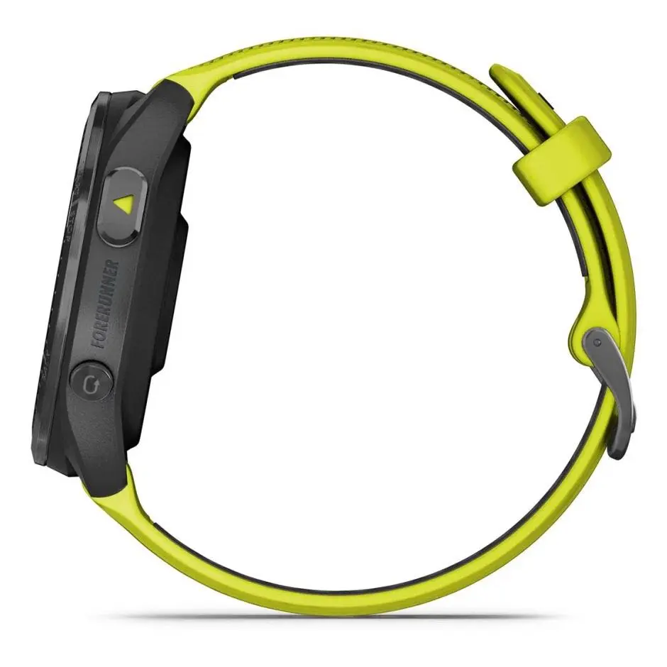 Forerunner 965 - Carbon Gray DLC Titanium Bezel with Black Case and Amp Yellow/Black Silicone Ban Артикул: 010-02809-12