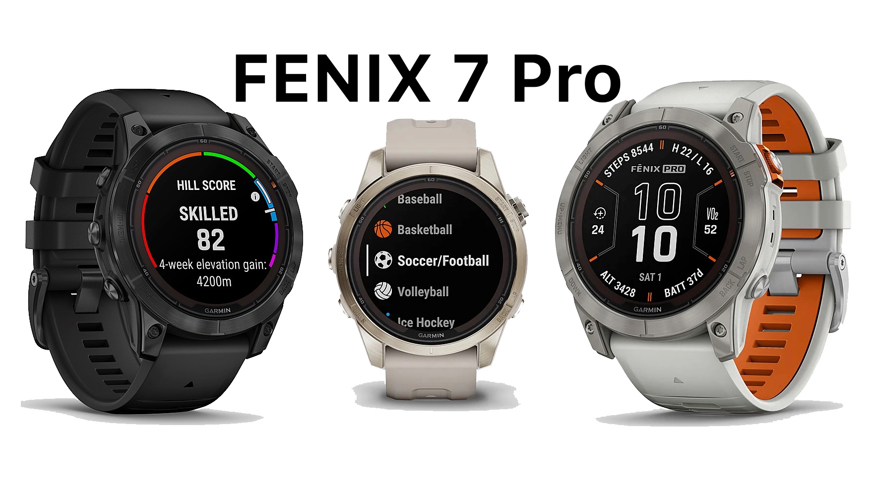 Fenix 7 pro series