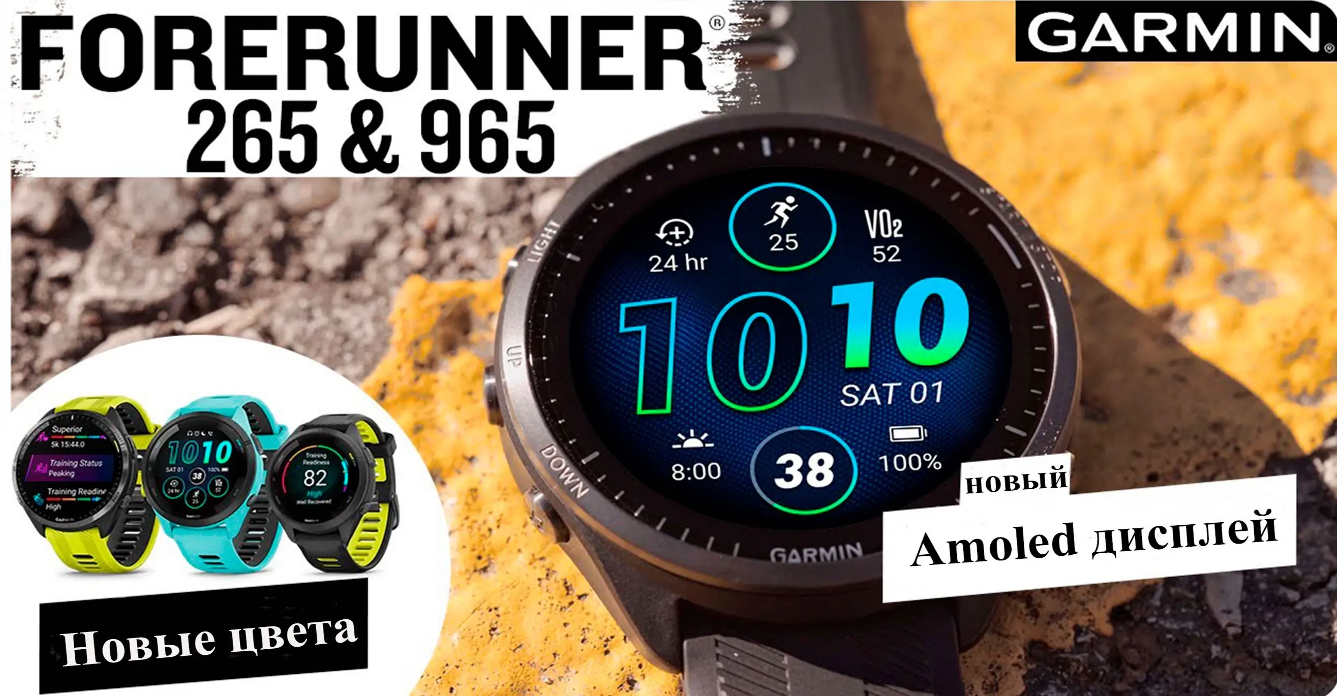 Garmin forerunner 965/265